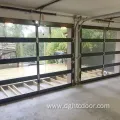 Automatic Tempered Glass / Organic Glass Sectional Doors